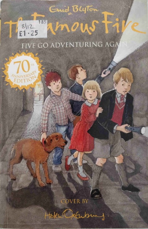 The Famous Five Five Go Adventuring Again by Enid Blyton
