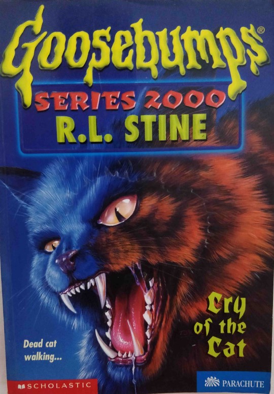 Gooosebumps Cry of the Cat by R. L. Stine