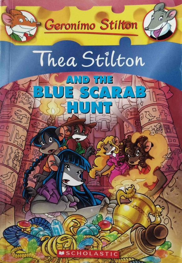 Thea Stilton and the Blue Scarab Hunt
