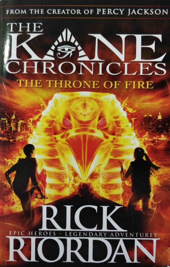 The Kane Chronicles The Throne of Fire by Rick Riordan