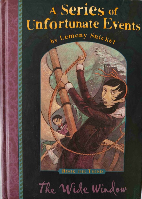 A Series of Unfortunate Events The Wide Window by Lemony Snicket