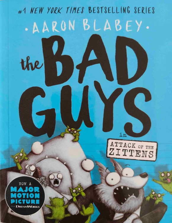 The Bad Guys in Attack of the Zittens by Aaron Blabey
