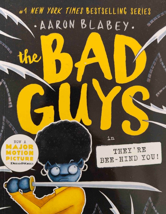 The Bad Guys in They're Bee-Hind You! by Aaron Blabey
