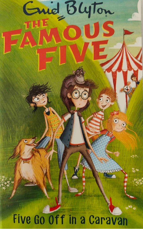 The Famous Five:Five Go Off in a Caravan by Enid Blyton