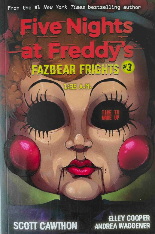 1:35AM (Five Nights At Freddy's: Fazbear Frights #3) by Andrea Rains Waggener, Elley Cooper, and Scott Cawthon
