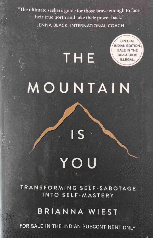 The Mountain Is You: Transforming Self-Sabotage Into Self-Mastery by Brianna Wiest
